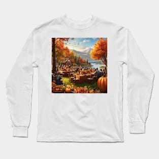 Happy Thanksgiving Long Sleeve T-Shirt